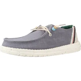 HEYDUDE hey dude Schnürhalbschuh Freizeit (Casual) Wendy Natural - Blau - 36