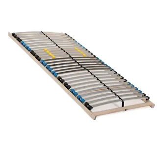 Sleepneo Lattenrost 120x200 cm - 28 Latten 7-Zonen Lattenrost Traglast ca. 140 Kg Birkenschichtholz Selbstmontage Made in Germany