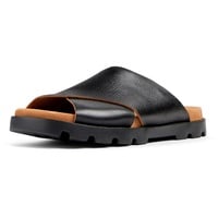 Camper Herren Brutus K100775 X-Strap Sandal, Schwarz 014, 43 EU - 43 EU