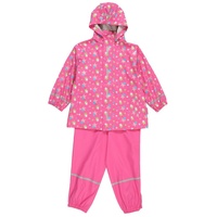 Playshoes Regen-Set Sterne pink, 86