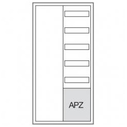Hager Komplettschrank ZB32APZ2, 1 Verteilerfeld, 1 Leerfeld, APZ