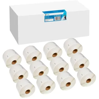 G&G Adressetiketten S0722540 Weiß 32 x 57 mm 12 Blatt 1000 St.