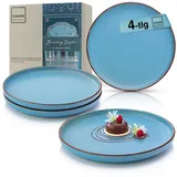 sänger Dessertteller Bombay Saphir - 4 teilig, Steingut | Gr.: onesize