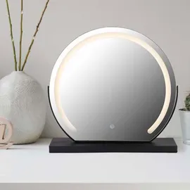 GLOBO Spiegelleuchte LED dimmbar Schwarz 52 cm