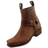 Sendra Boots Herren Biker Stiefelette Braun EU 47 - 47 EU