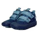Affenzahn Kinderschuhe Klettschuhe Knit Happy Elefant in blau 26