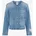 Jeansjacke mit Rundhalsausschnitt Modell Paris Blau 44