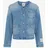 Brax Jeansjacke mit Rundhalsausschnitt Modell 'Paris', Blau, 44