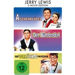 Jerry Lewis: 3-Movie-Edition ( Aschenblödel / Der Bürotrottel / Der verrückte Professor ) [3 DVDs] | Zustand: Neu & original versiegelt