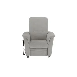Polstermöbel Oelsa Fernsehsessel Sarah Flachgewebe 91 x 103 x 97 cm Grau elektrisch