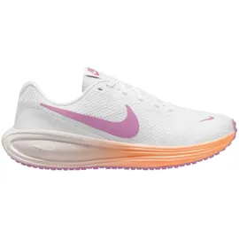 Nike Revolution 8 Damen Slim Weiß/Lt Magenta/Orange Pulse 38