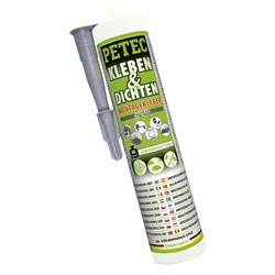 PETEC 94629 Kleben & Dichten Montagekleber Grau 290ml Primerlose Anwendung
