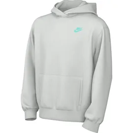 Nike Sportswear Club Fleece Hoodie Kinder 025 photon dust/dynamic turq L 147-158 cm