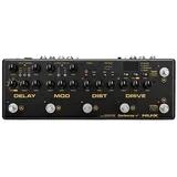 Nux Cerberus Multi-Effektgerät für Gitarre (Gitarre), Effektpedal, Schwarz