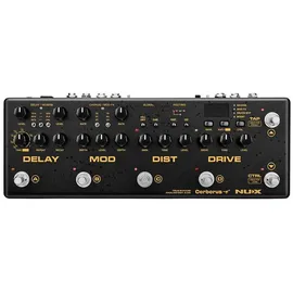 Nux Cerberus Multi-Effektgerät für Gitarre (Gitarre), Effektpedal, Schwarz