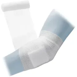 Meditrade ABE Last® krepp Fixierbinde, steril 4587 , 1 Packung = 30 Stück, Größe: 10 cm x 4 m