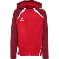 Hummel hmlLead 2.0 ZIP HOODIE Kids - true red/maroon
