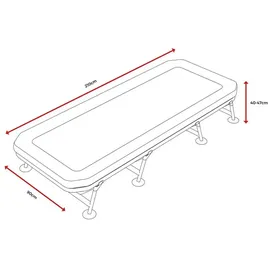 AVID Carp Bedchair Khaki One Size