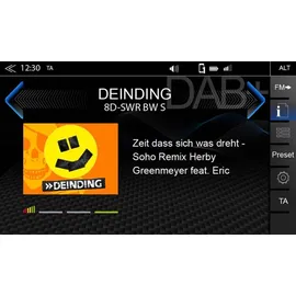 Zenec Z-N538 2-Din Autoradio Infotainer mit 17,1 cm / 6,75“ Touchscreen, DAB+,