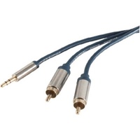 ShiverPeaks sp-PROFESSIONAL Audio-Kabel 0,75 m 3.5mm 2 x RCA