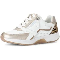 Gabor Sneaker Low Damen Beige/Braun/Weiß 42