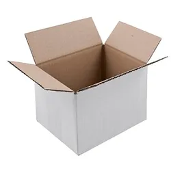 20 Nestler Wellpapp-Faltkartons 1-wellig weiß 21,0 x 15,0 x 13,7 cm Außenmaß