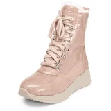 VITAFORM Schnürstiefelette rosa 41