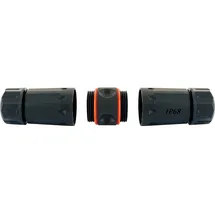 Schwaiger Netzwerkverbinder CAT 6a Outdoor Schwarz