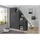 Sconto Xora Mehrzweckschrank Multiraumkonzept - grau ¦ Maße (cm): B: 70 H: 185 T: 40.0