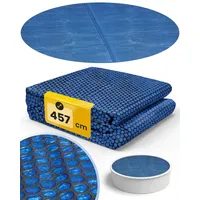 Miganeo Solarfolie schwarz/blau Ø 457 cm