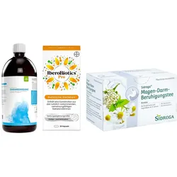 Casa Sana Darmreinigung + Iberobiotics Pro + Sidroga Magen-Darm-