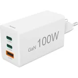 Hama USB-C / USB-A Mini-Ladegerät Universal, Weiß
