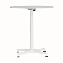 JAN KURTZ Vega Klapptisch Ø 67 x 70 cm Weiß/Grau