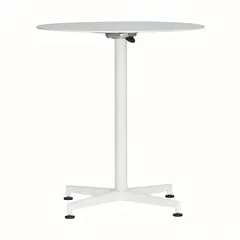 JAN KURTZ Vega Klapptisch Ø 67 x 70 cm Weiß/Grau