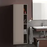 Duravit DuraStyle DS1238 Hochschrank 50 x 24 x 140 cm Basalt Matt Holz, Spanplatte