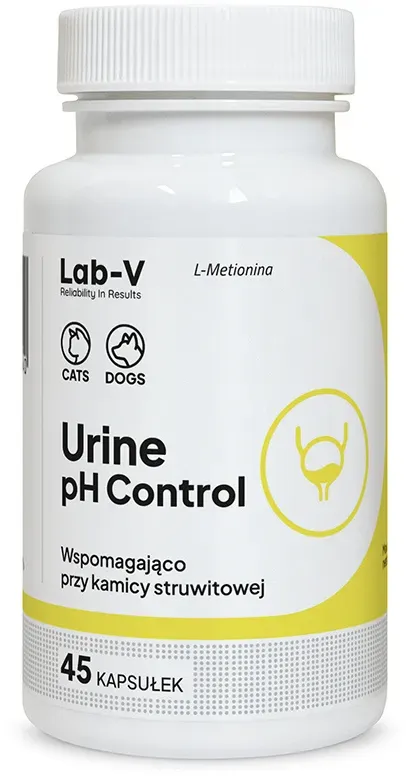 Lab-v Urine pH Control – Unterstützung für Hunde und Katzen bei Struvitsteinen, 45 Kapseln