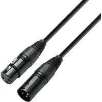 Adam Hall AH Cables KDMX150 DMX Verbindungskabel [1x XLR-Stecker - 1x XLR-Buchse] 1.50m