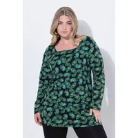 Ulla Popken Longshirt in petrolgrün | Gr.: 58-60