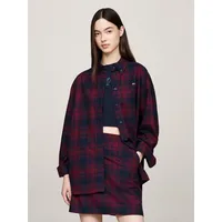 Tommy Jeans Curve Hemdbluse TJW RLX TARTAN CHECK SHIRT