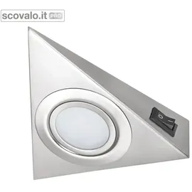 KANLUX Unterbauleuchte 20W Dreiecksleuchte Metall