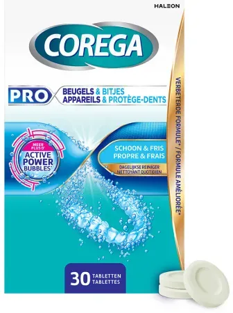 Corega Pro Geräte & Zahnschützer 30 Tabletten