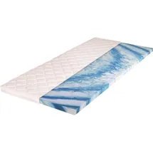 SUN GARDEN Gelschaum-Topper 90 x 200 cm weiß