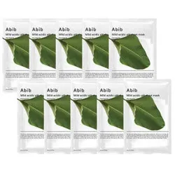 ABIB Mild Saures PH Tuchmaskenpaket Heartleaf Fit 10 Stück