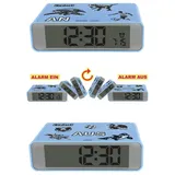 Scout Digi Clock 280001026 blau