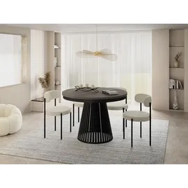 WFL GROUP Naro Ø 120 cm dunkelgrau