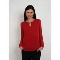 Seidel Moden Langarmbluse rot 38
