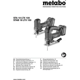 Metabo STA 18 LTX 100 ohne Akku