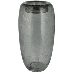 Peill+Putzler Vase , grau , Glas  , Maße (cm): H: 34  Ø: 18