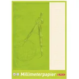Herlitz Millimeterpapier A4 80 g/m2 25 Blatt