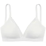 vivance by lascana Bralette-BH ohne Bügel weiß 70C
